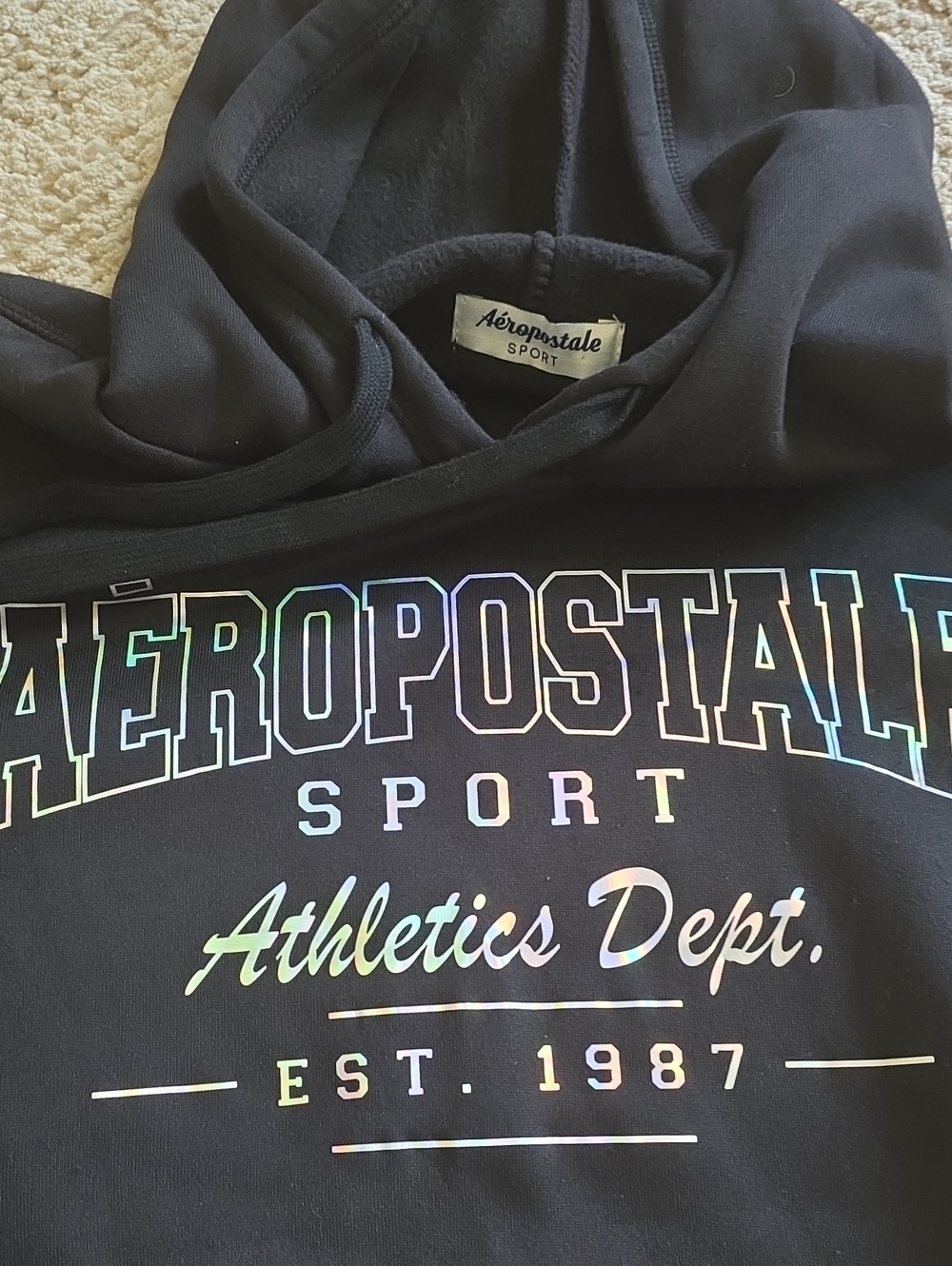 Kids Black Aeropostale Hoodie